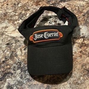 Jose Cuervo Black and Red Visor Hat